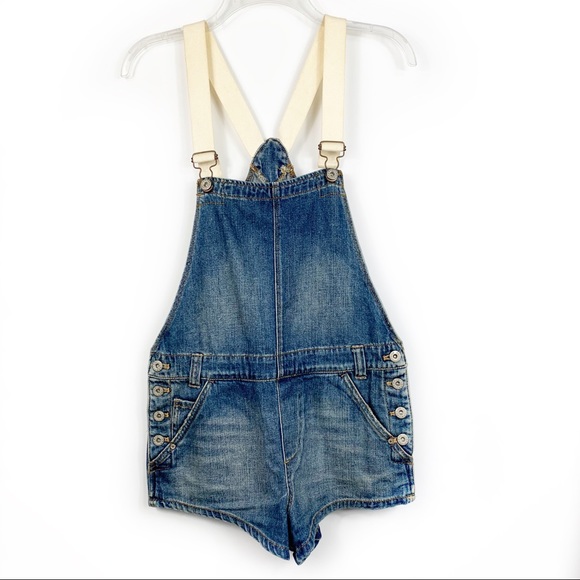 Free People Denim - Free People Shapeless Denim One-Piece Shortalls